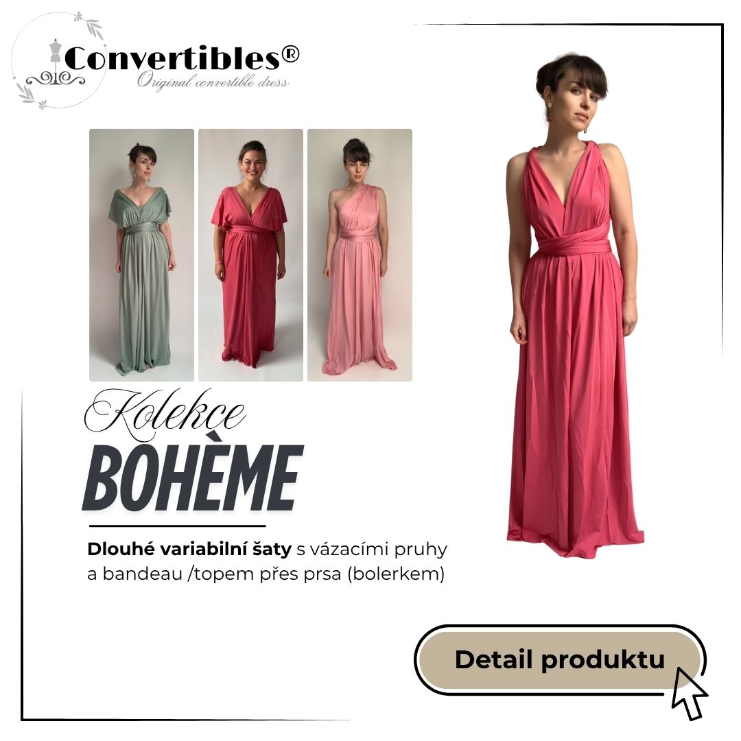 Variabilní šaty pro družičky NILPLA